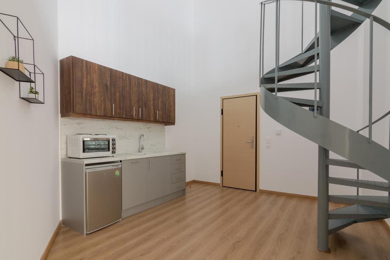 Leochares Lifestyle Apartments - Self Check-In เอเธนส์ ภายนอก รูปภาพ