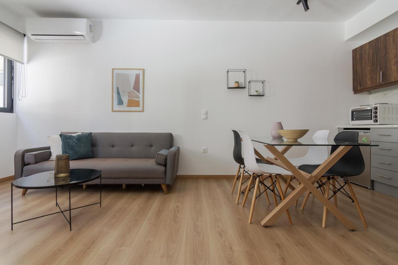 Leochares Lifestyle Apartments - Self Check-In เอเธนส์ ภายนอก รูปภาพ