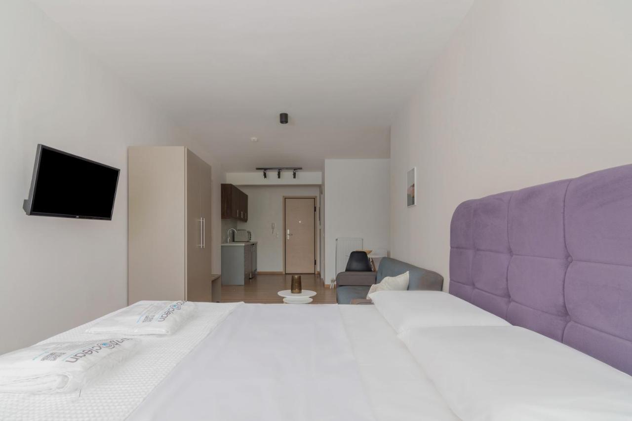 Leochares Lifestyle Apartments - Self Check-In เอเธนส์ ภายนอก รูปภาพ