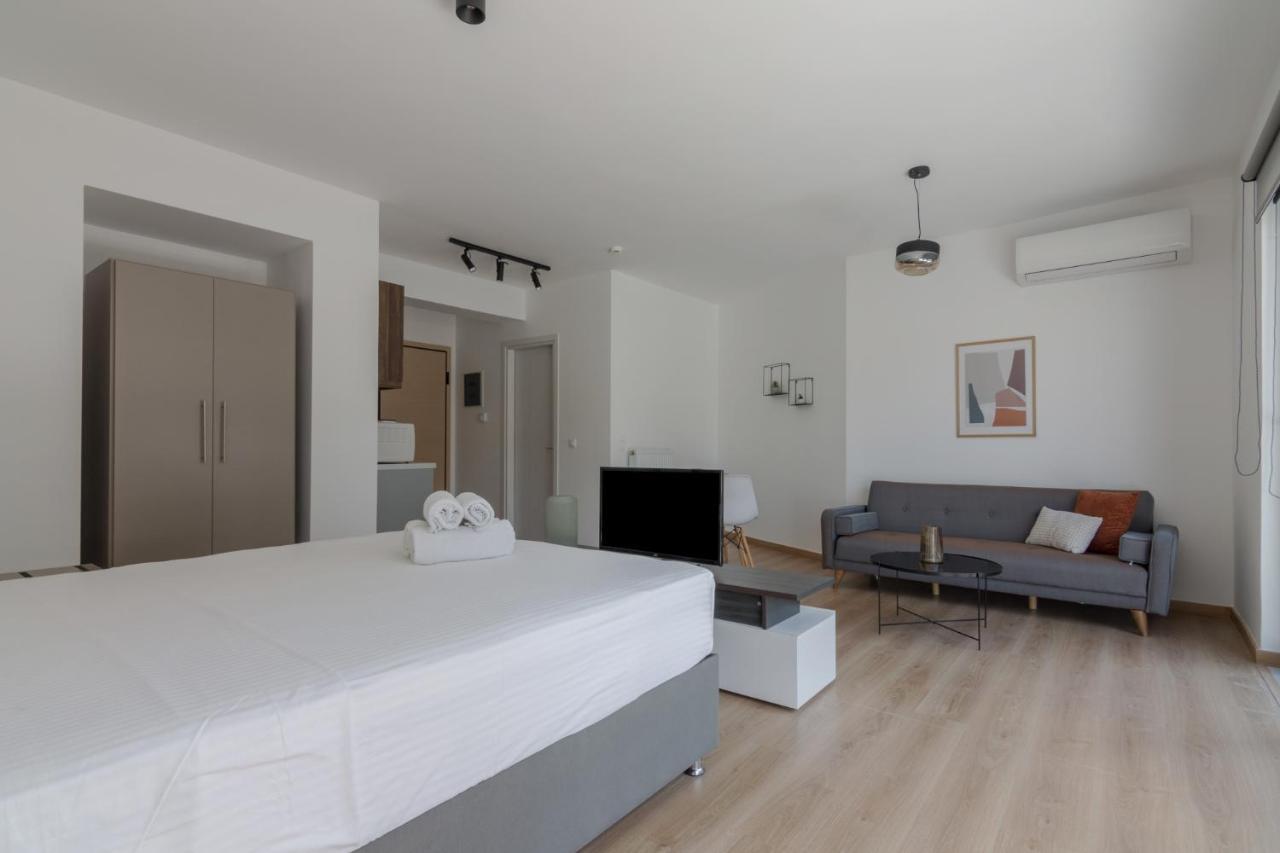 Leochares Lifestyle Apartments - Self Check-In เอเธนส์ ภายนอก รูปภาพ