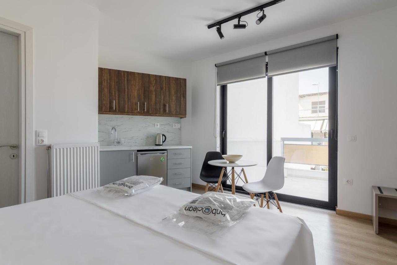 Leochares Lifestyle Apartments - Self Check-In เอเธนส์ ภายนอก รูปภาพ