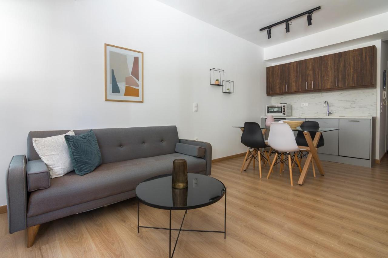 Leochares Lifestyle Apartments - Self Check-In เอเธนส์ ภายนอก รูปภาพ