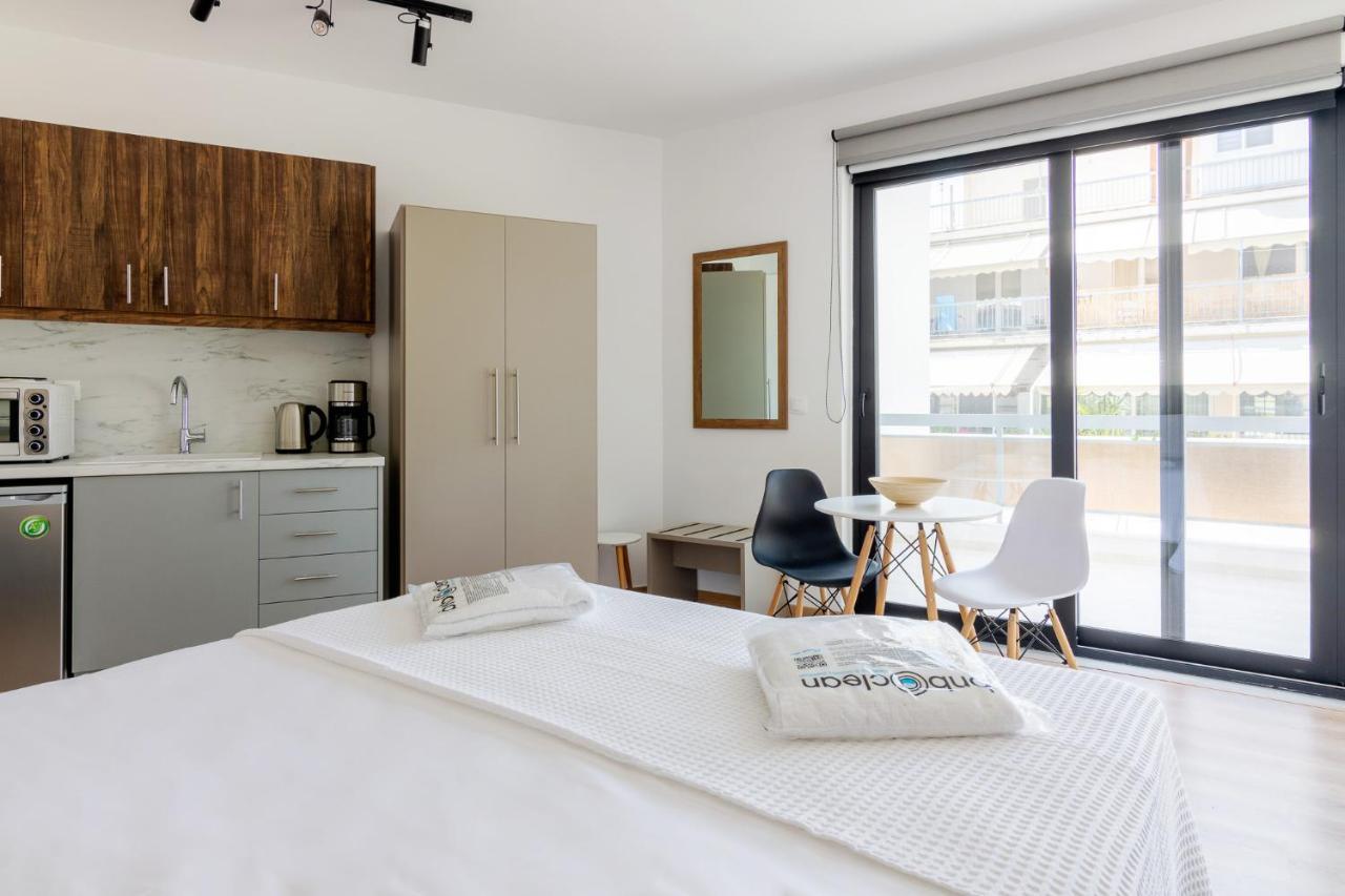Leochares Lifestyle Apartments - Self Check-In เอเธนส์ ภายนอก รูปภาพ