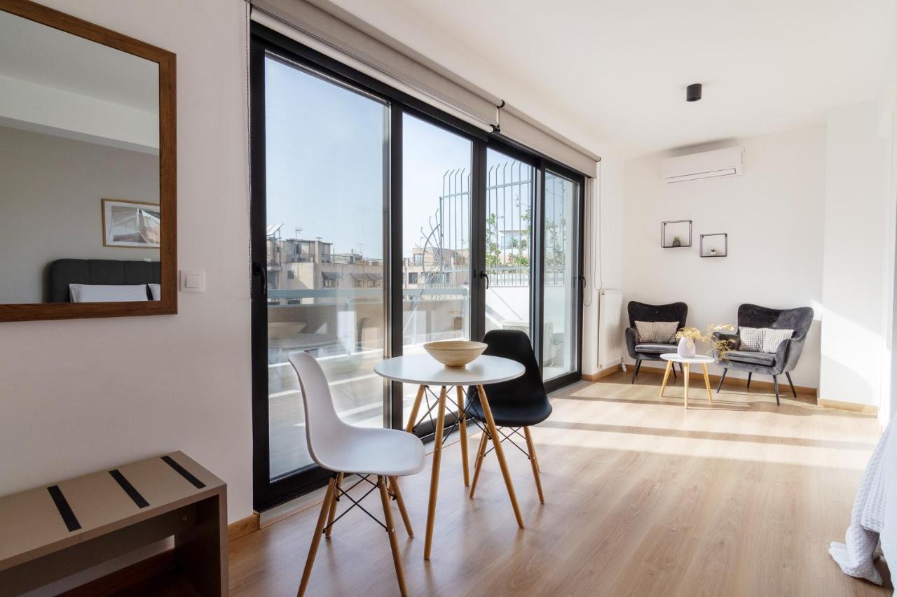 Leochares Lifestyle Apartments - Self Check-In เอเธนส์ ภายนอก รูปภาพ