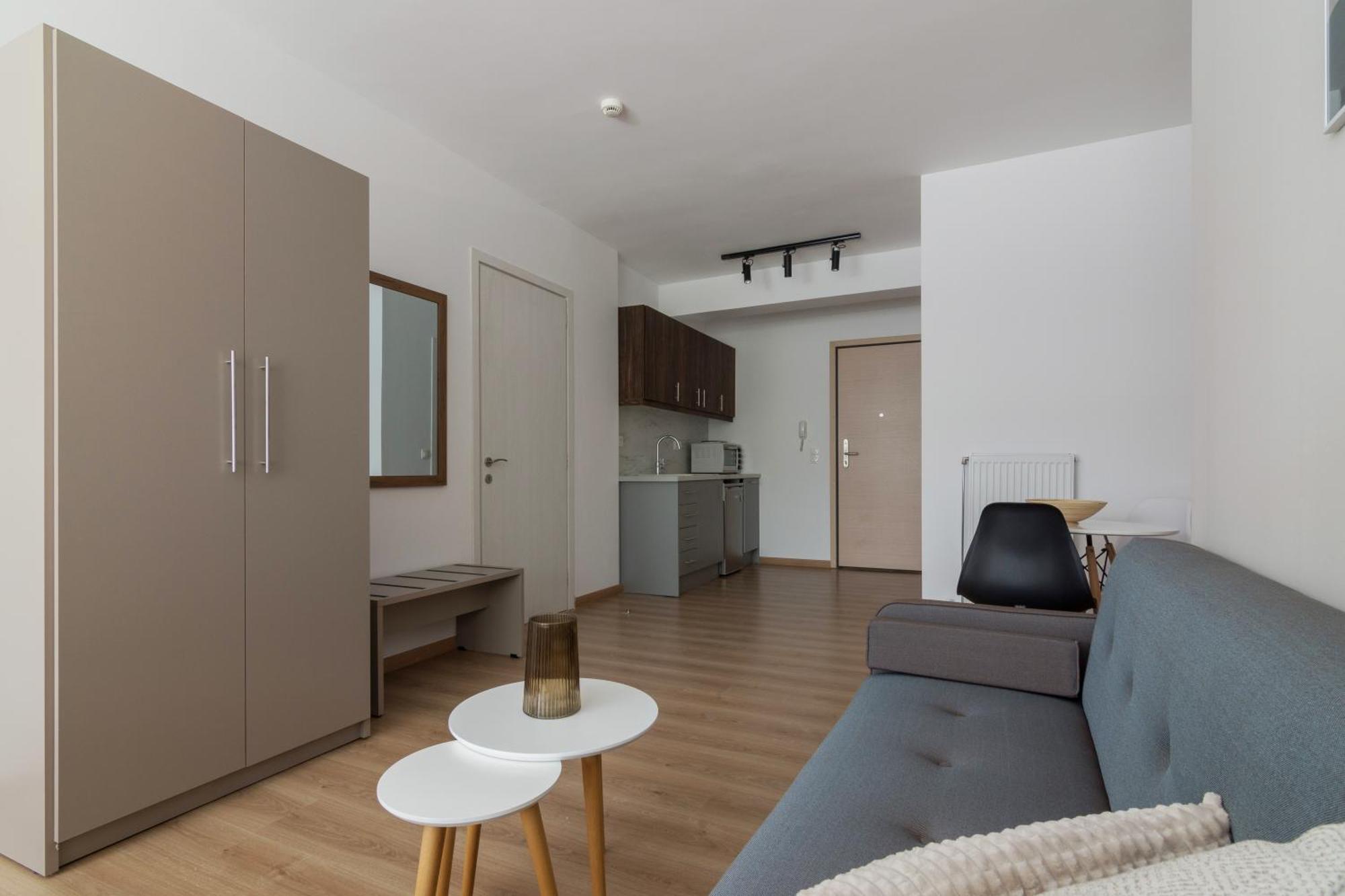 Leochares Lifestyle Apartments - Self Check-In เอเธนส์ ห้อง รูปภาพ